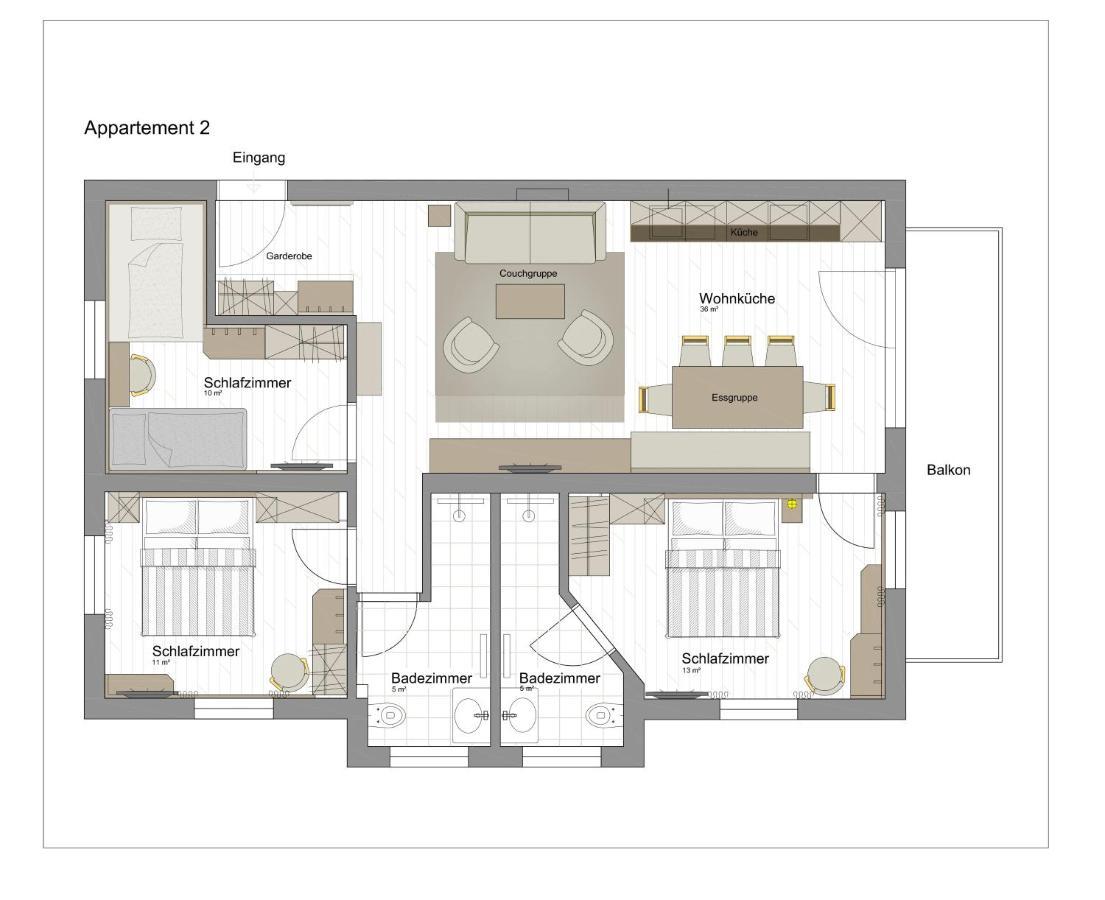 Bergfink Apartments 弗拉绍 外观 照片